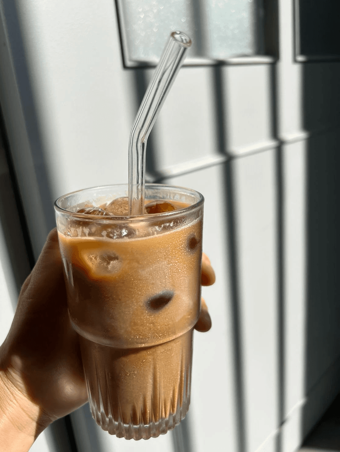 Iced Vegan Latte dish