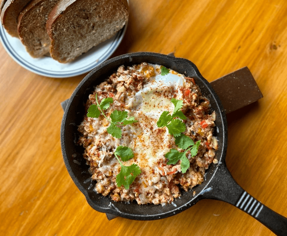 Shakshouka dish